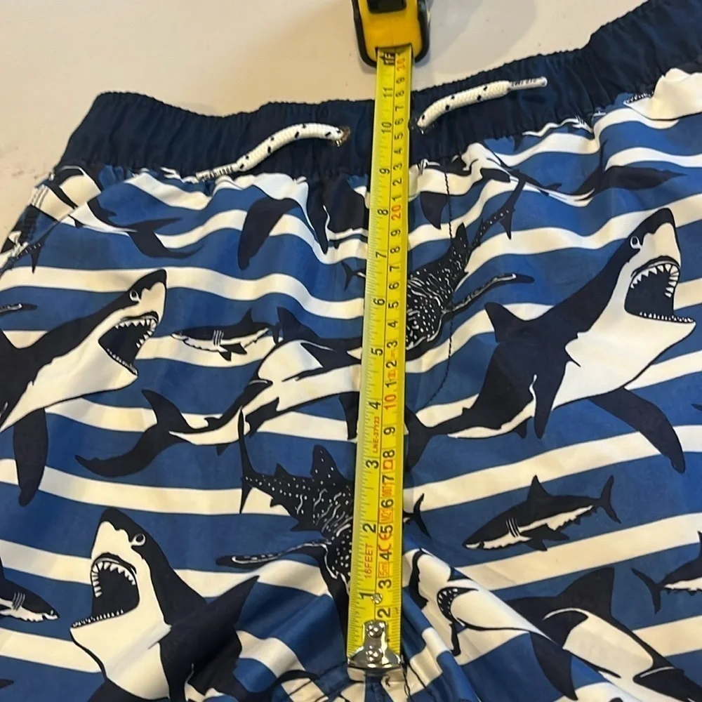 GAP - boys swim trunks, bathing suit.  Shark print.  Size boys XL
